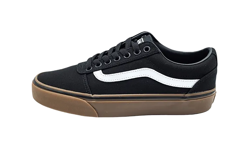 Vans Ward Gum Lace Up “Black White” | VA36EM7HI