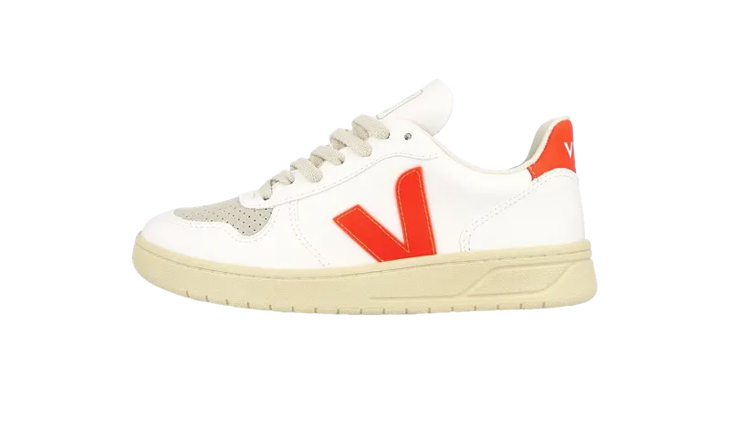 Veja V-10 Sneakers “Orange Fluo” | VX0703152A