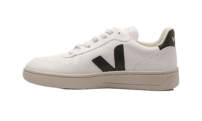 Veja V-10 Sneakers “White/Black” | VX0702901A