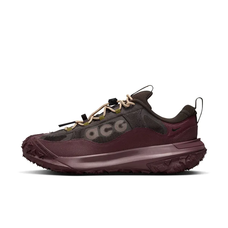 Nike ACG Mountain Fly 2 Low Gore-Tex Velvet Brown Burgundy Crush Hemp Black | HF6245-200