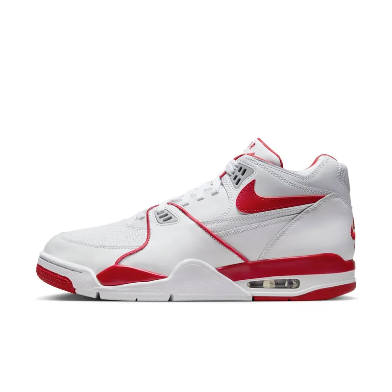Nike Air Flight ’89 OG White Varsity Red “White / Varsity Red / Wolf Grey” | HM3467-100