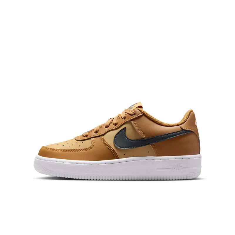 Nike Air Force 1 Low Wheat Club Gold White Anthracite | CT3839-700