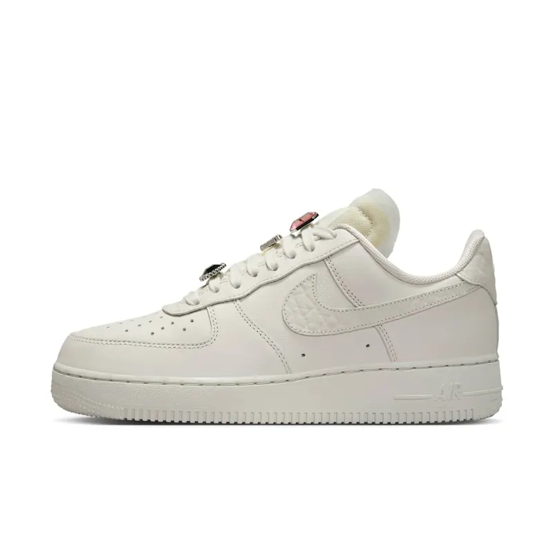 Nike Air Force 1 Low Premium Blings Light Bone “White” | DN5463-001