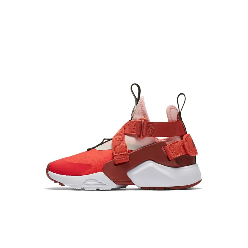 Nike Huarache City (Ps) “Habanero Red” | AJ6663-600