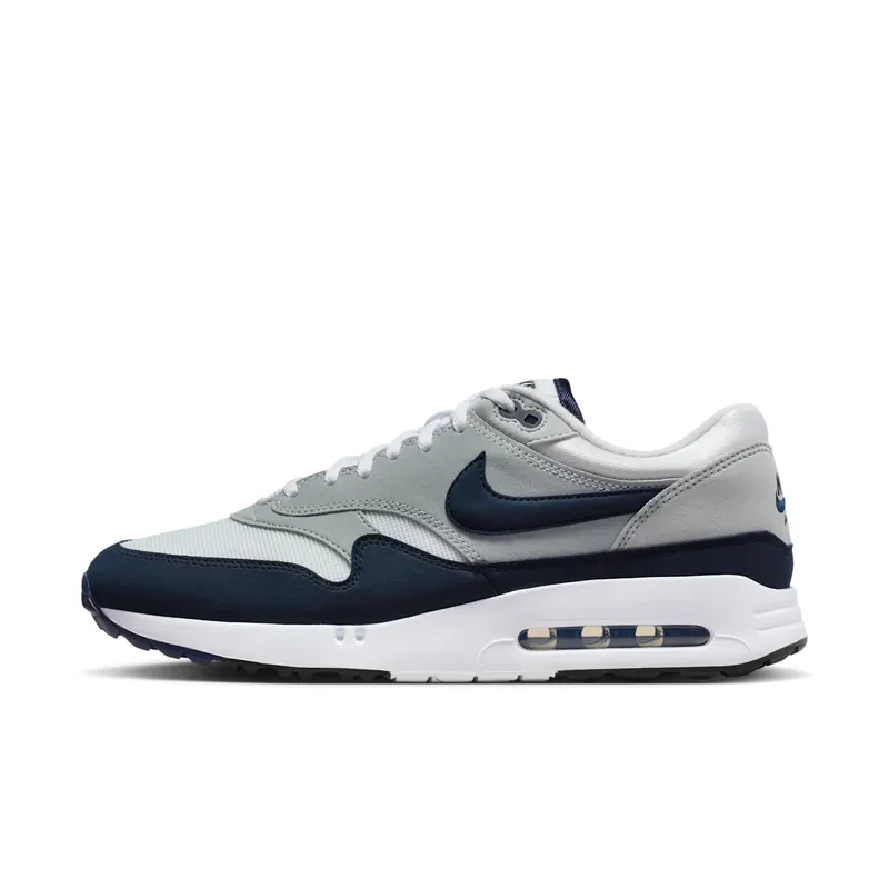 Nike Air Max 1 ’86 OG Golf Big Bubble Obsidian “White / Wolf Grey / Obsidian” | DV1403-120