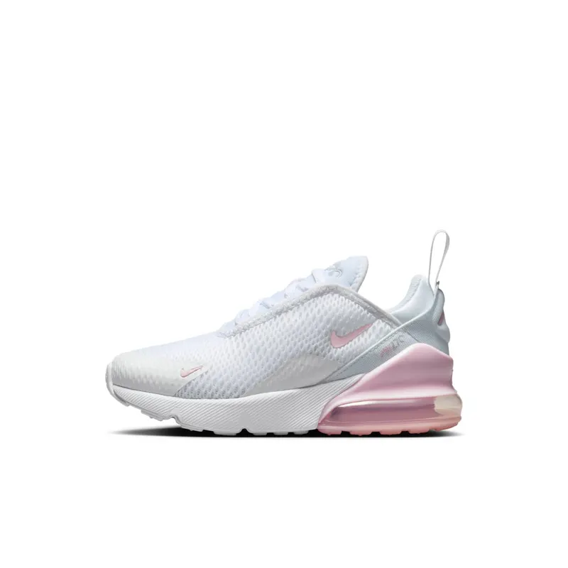 Nike Air Max 270 White Light Smoke Grey Pink Foam | AO2372-122