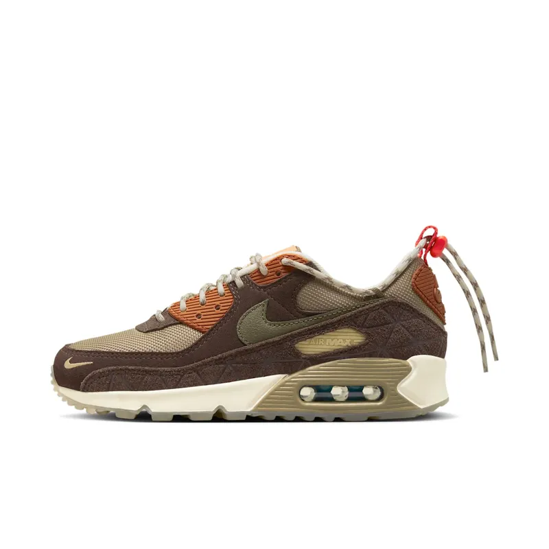 Nike Air Max 90 SE Lace Toggle “Khaki / Medium Olive / Baroque Brown” | FV1176-247