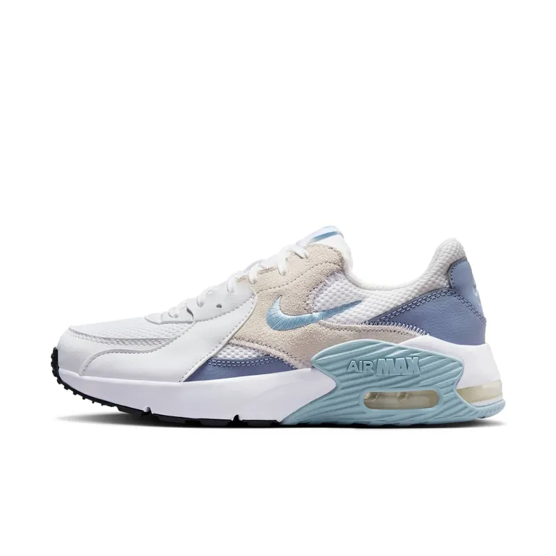 Nike Air Max Excee White Ashen Slate Black Light Armory Blue | CD5432-138