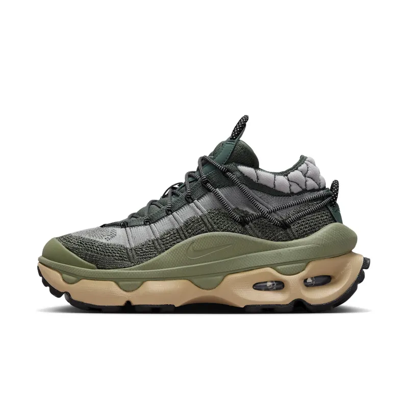 Nike Air Max Flyknit Venture Vintage Green Light Army Khaki Metallic Silver | FD2110-300
