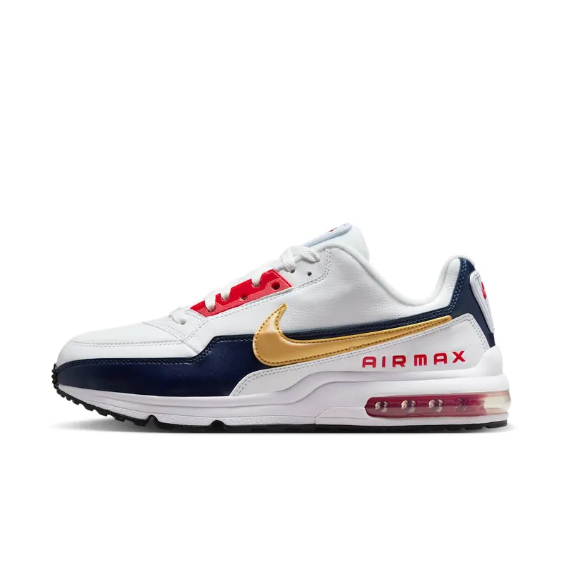 Nike Air Max LTD 3 PRM “White/Metallic Gold/Midnight Navy” | 695484-186