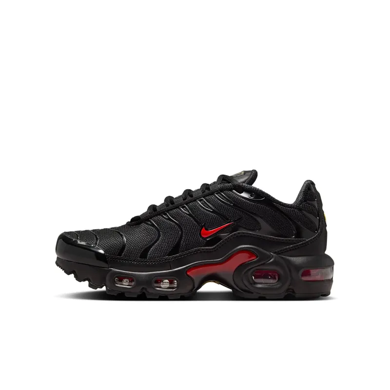 Nike Air Max Plus Black University Red “Black / Black / Metallic Gold” | HV2891-001