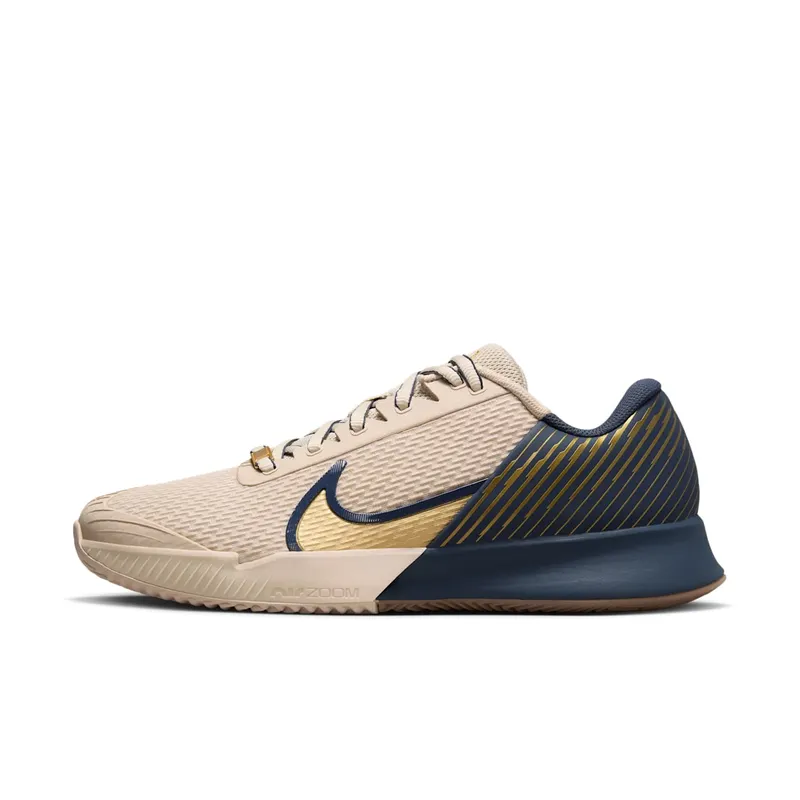 Nike Court Air Zoom Vapor Pro 2 Premium Clay J’aime Paris Collection “Sand Drift / Metallic Gold / Thunder Blue” | FN4742-101