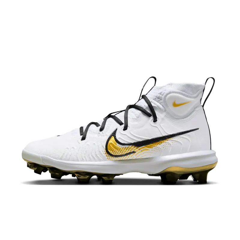 Nike Alpha Huarache NXT MCS White Black Metallic Gold | FZ8650-119