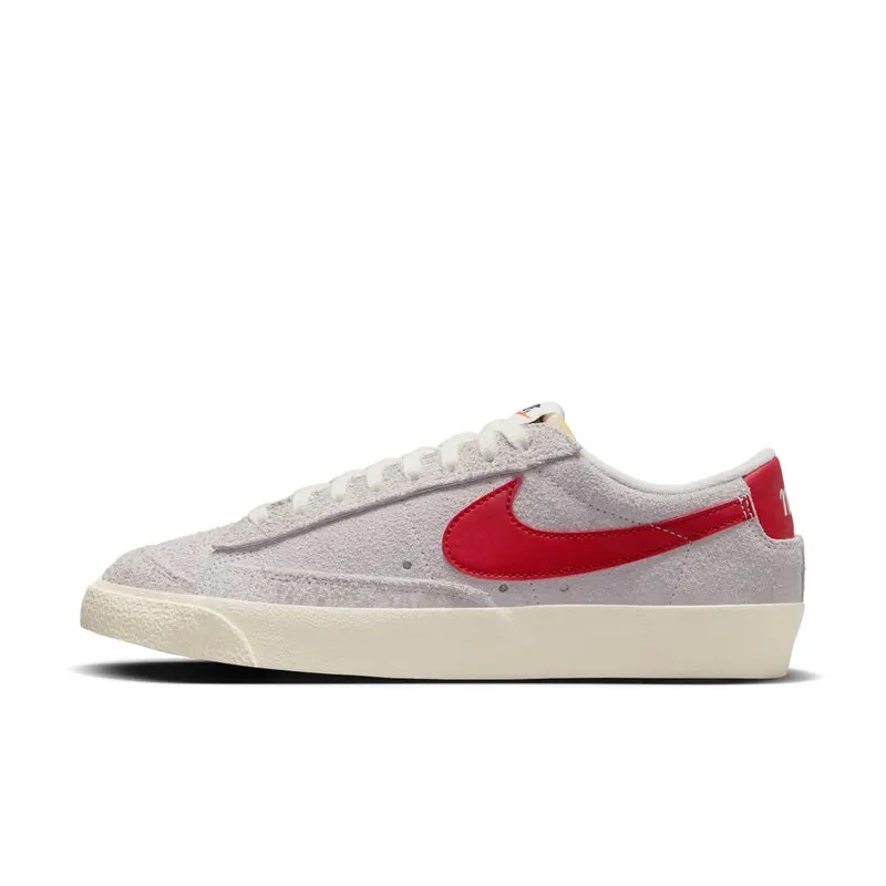 Nike Blazer Low ’77 Vintage Summit White Gym Red Sail Coconut Milk | FQ8060-100
