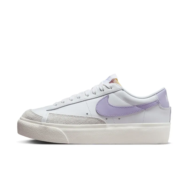 Nike Blazer Low Platform White Sail Lilac Bloom | DJ0292-114