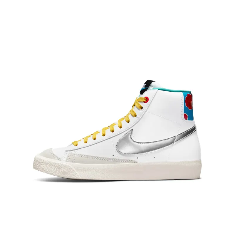 Nike Blazer Mid ’77 GS “White Vivid Sulfur” | DQ7773-100