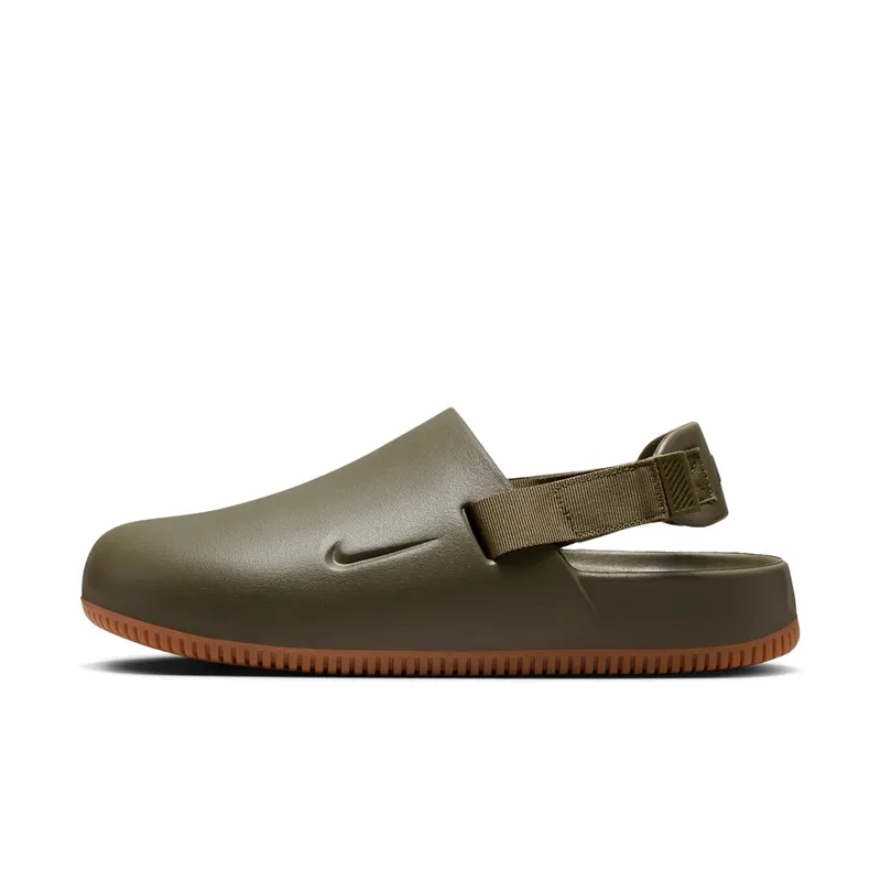 Nike Calm Mule Medium Olive Gum “Medium Olive / Gum Medium Brown / Medium Olive” | FD5131-202