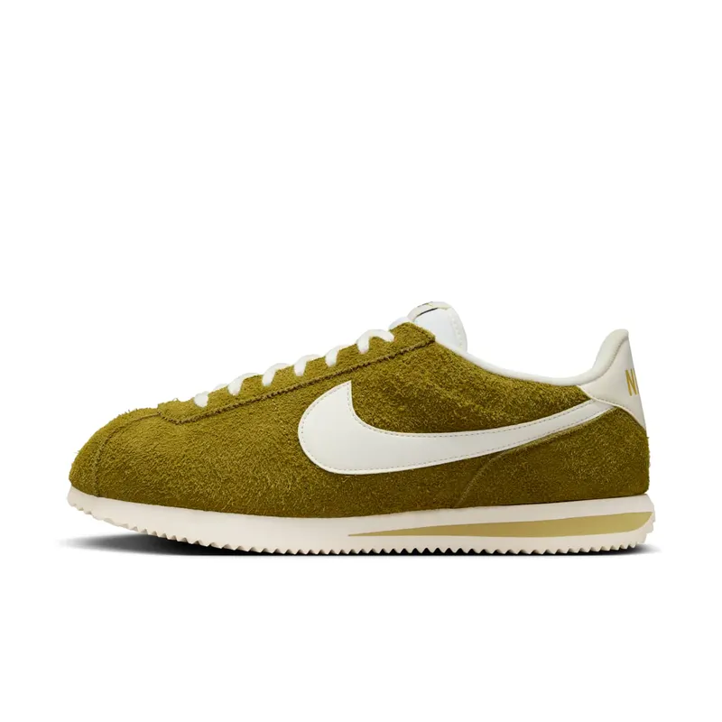 Nike Cortez SE Suede Pacific Moss Infinite Gold Muslin Sail | HF3142-300