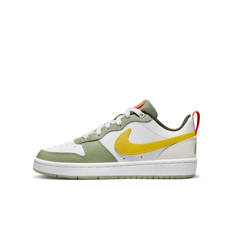 Nike Court Borough Low 2 SE Ready, Play! “Summit White / White / Vivid Sulphur” | FV3648-171