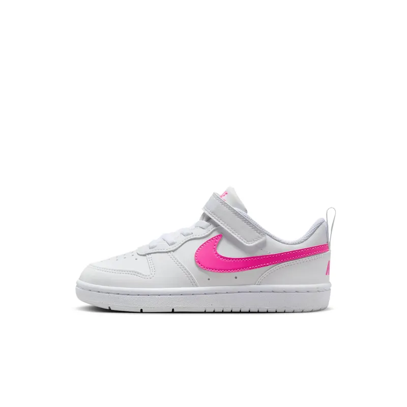 Nike Court Borough Low Recraft White Laser Fuchsia | DV5457-113
