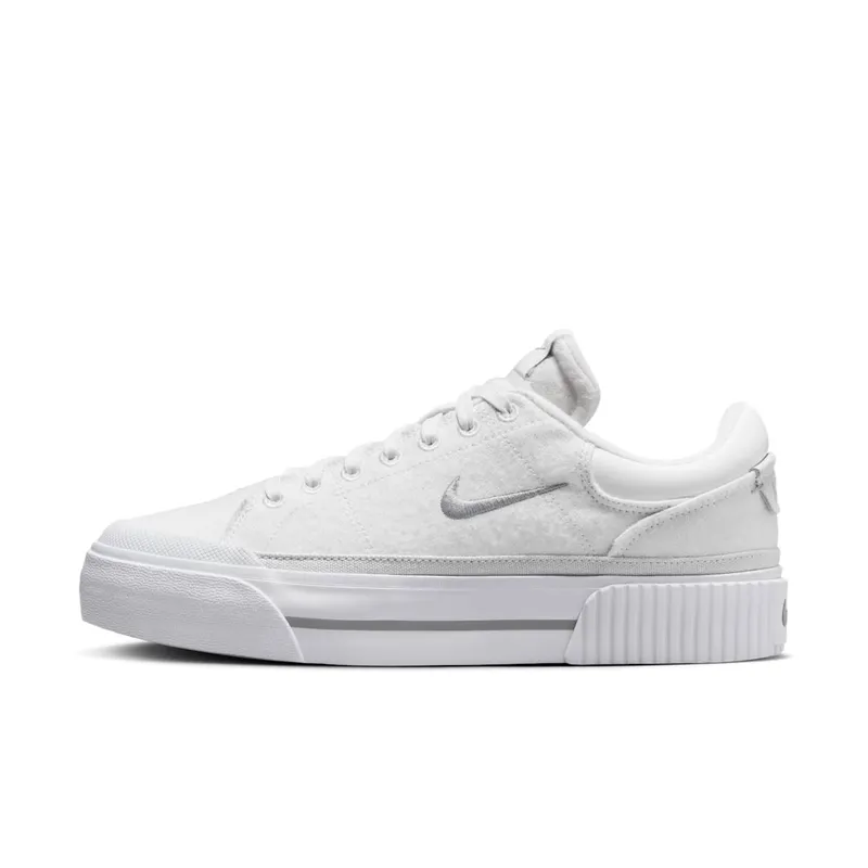 Nike Court Legacy Lift Summit White Phantom Light Smoke Grey “Summit White / White / Phantom” | FZ2606-100