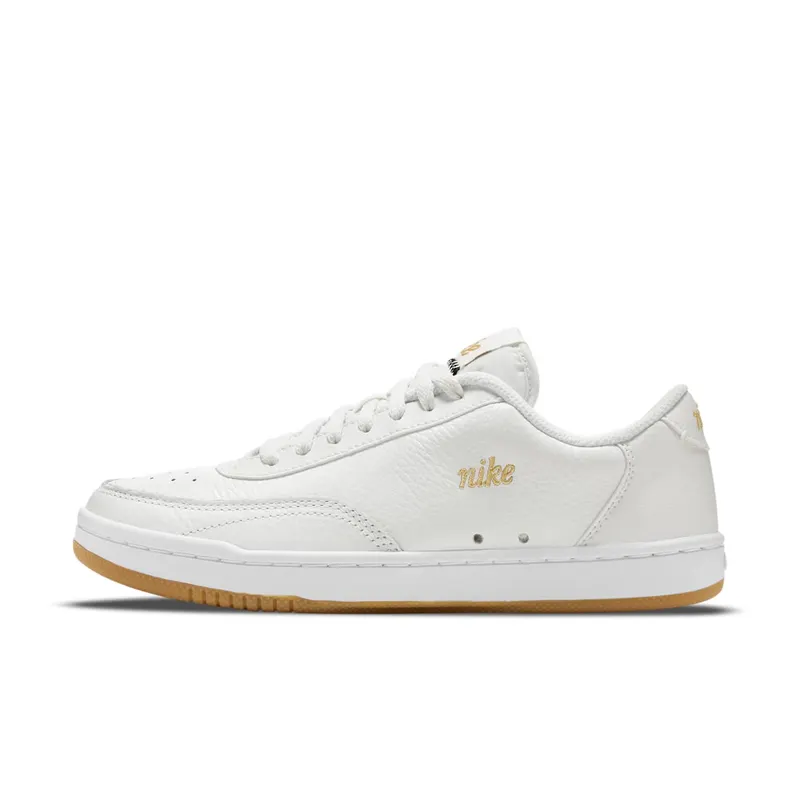 Nike Court Vintage Premium Summit White Metallic Gold “Summit White / White / Gum Light Brown” | CW1067-104