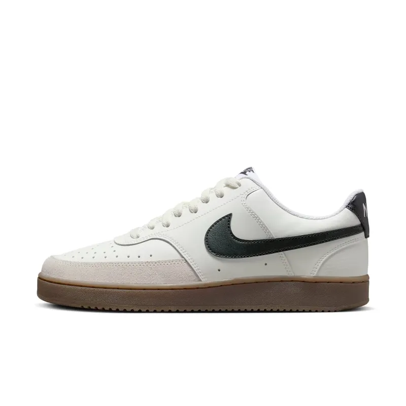 Nike Court Vision Low Sail Black Gum “Sail / Light Orewood Brown / White” | FQ8075-133