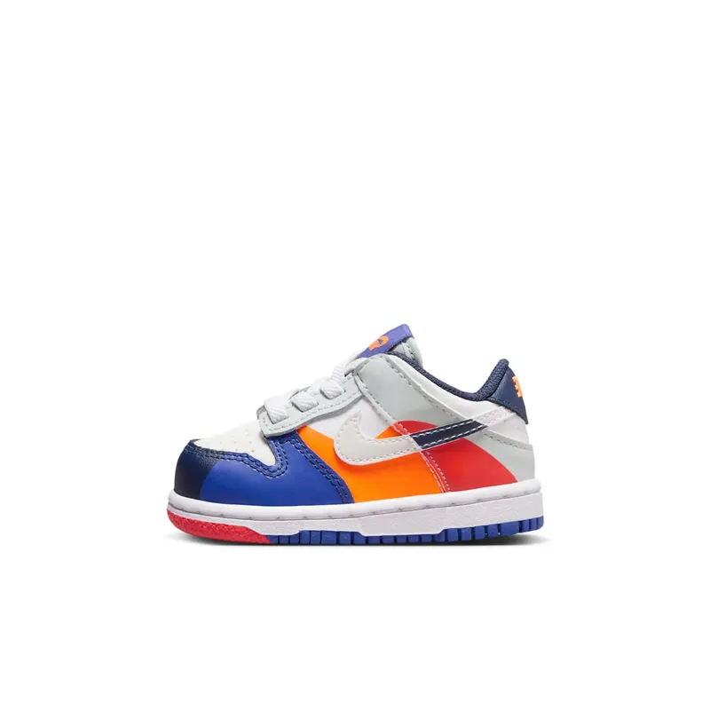 Nike Dunk Low SE White Light Silver Midnight Navy | FV2964-100