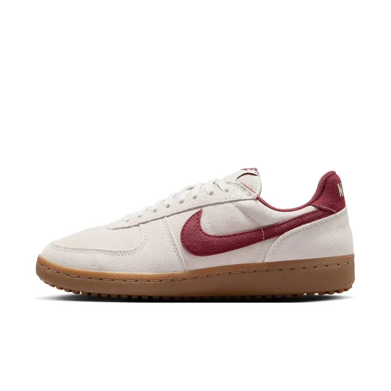 Nike Field General Suede Light Bone Dark Team Red “Light Bone / Gum Dark Brown / Dark Team Red” | IF1743-001