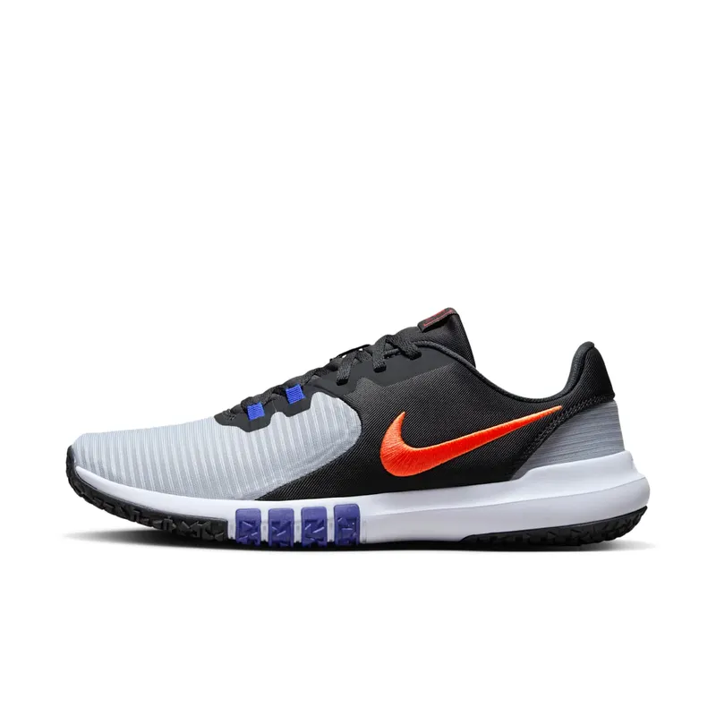 Nike Flex Control 4 Wolf Grey Black Racer Blue Team Orange | CD0197-013