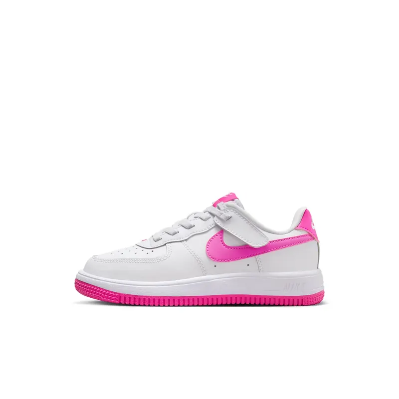 Nike Force 1 Low EasyOn White Laser Fuchsia | FN0237-102