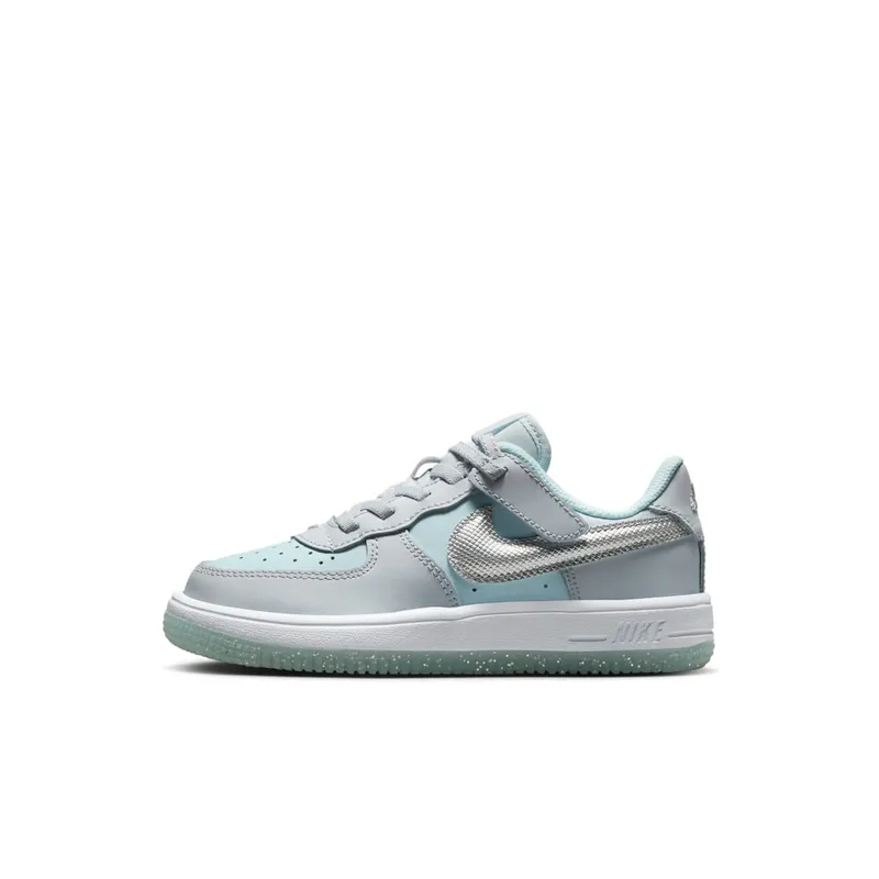 Nike Force 1 Low EasyOn Pure Platinum Glacier Blue “Pure Platinum / Glacier Blue / Metallic Silver” | HQ3251-043
