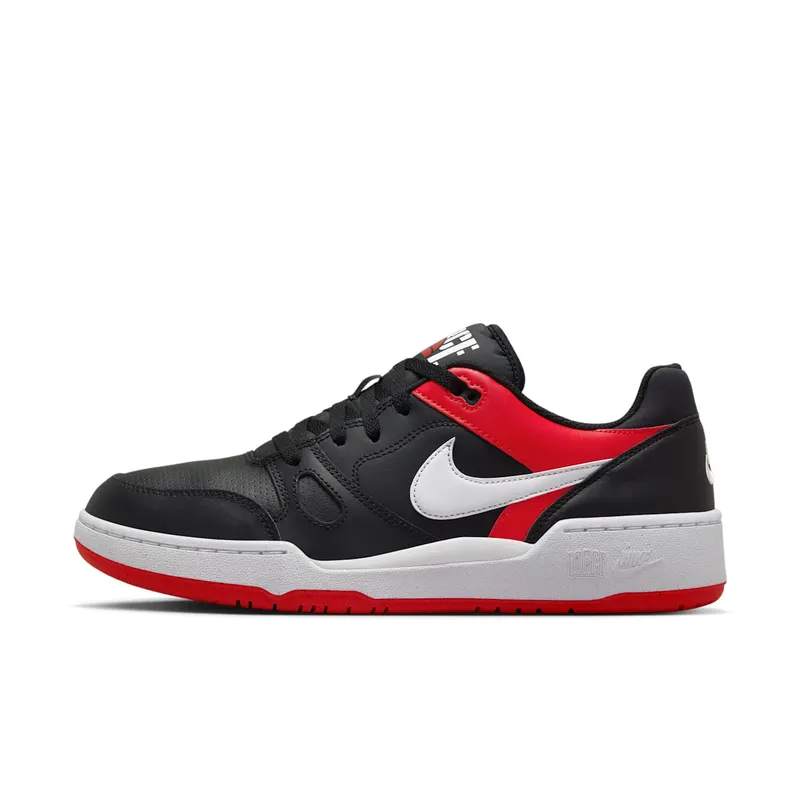 Nike Full Force Low Black University Red White | FB1362-003