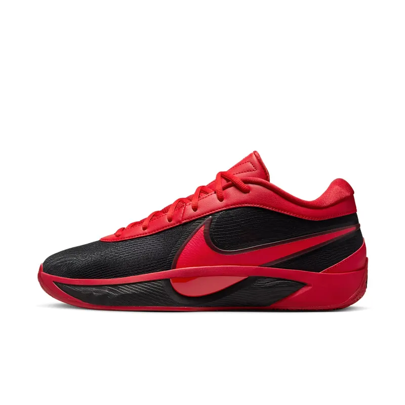 Nike Giannis Zoom Freak 6 Bred “Black / University Red” | FJ7792-003