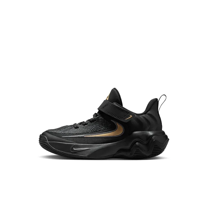 Nike Giannis Immortality 4 Black Metallic Gold | IH7665-005