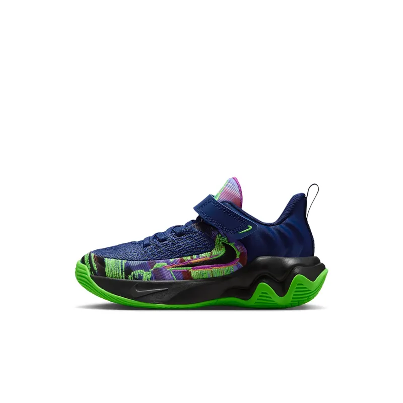 Nike Giannis Immortality 4 King of the Court “Blue Void / Black / Green Strike” | II0660-400