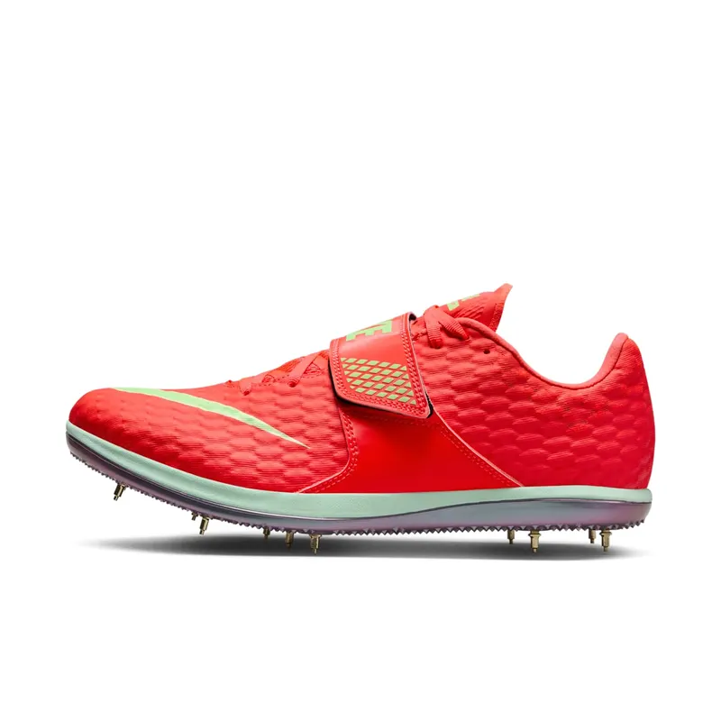 Nike High Jump Elite Bright Crimson Hyper Orange Lime Blast Washed Coral | FZ9636-600