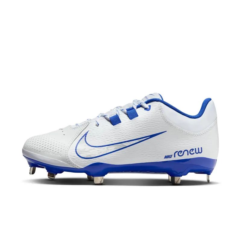 Nike Hyperdiamond 4 Pro White Hyper Royal Wolf Grey | FZ0922-103