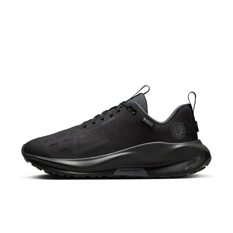 Nike React Infinity Run 4 Gore-Tex Black Volt Dark Grey Anthracite | HQ0264-001