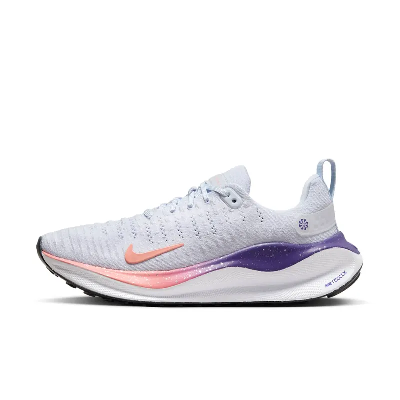 Nike ReactX Infinity Run 4 Football Grey Court Purple “Football Grey / Court Purple / White” | FQ8777-085