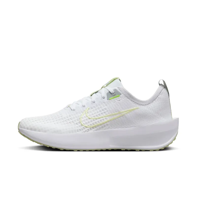 Nike Interact Run White Vast Grey Black Life Lime | FD2292-103