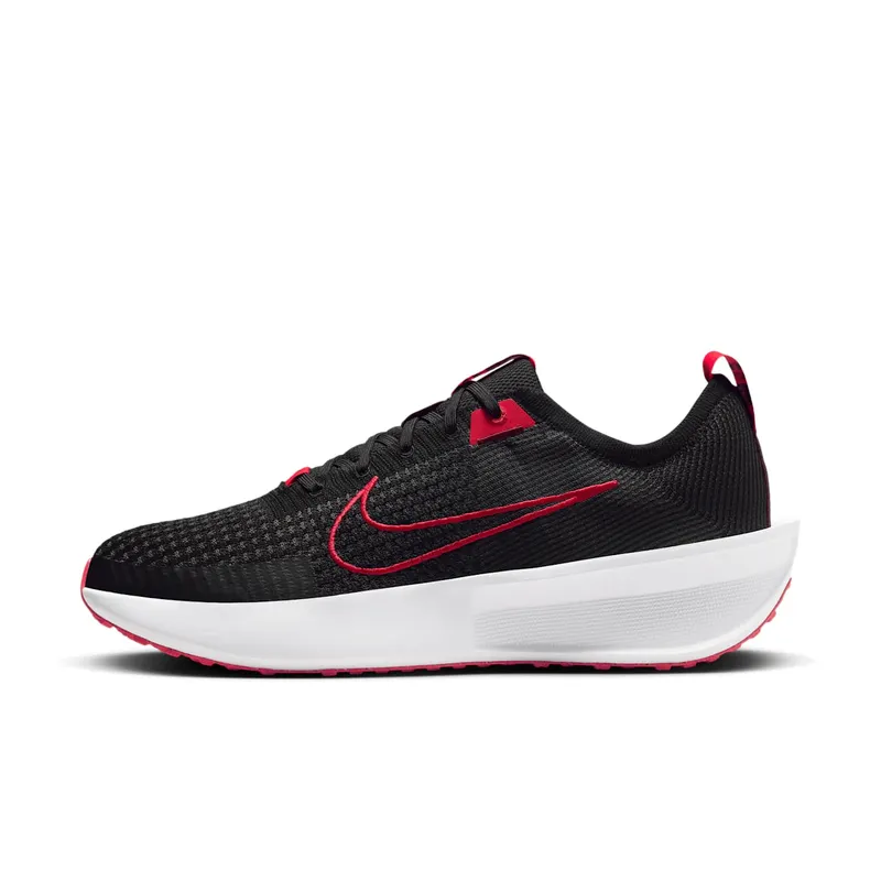 Nike Interact Run Black Anthracite White Fire Red | FD2291-007