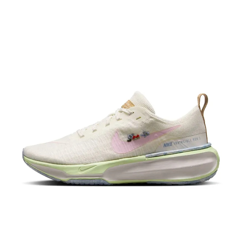 Nike ZoomX Invincible Run 3 Sail Pink Foam Barely Volt “Sail / Sail / Football Grey” | IB8883-161