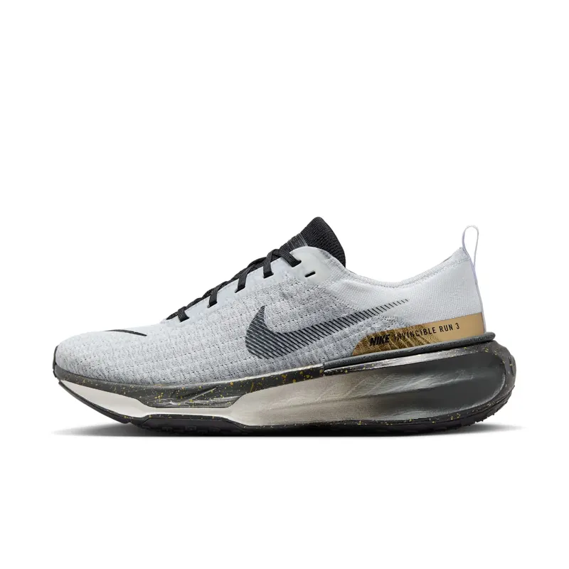 Nike ZoomX Invincible Run 3 White Dark Smoke Grey Light Smoke Grey Black | IB2756-100