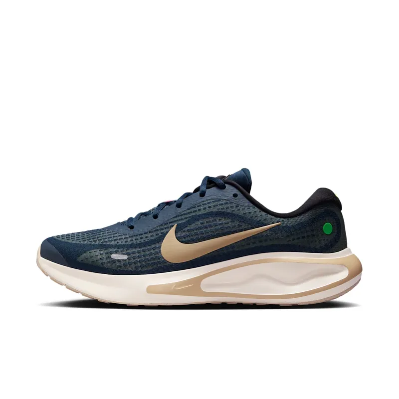 Nike Journey Run Armory Navy Green Strike Pale Ivory Desert Khaki | FN0228-403