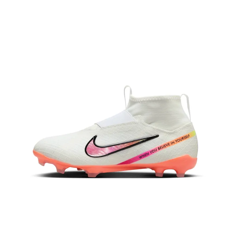 Nike Zoom Superfly 9 Pro FG Marcus Rashford Better Believe It “White / Black” | FD1172-100