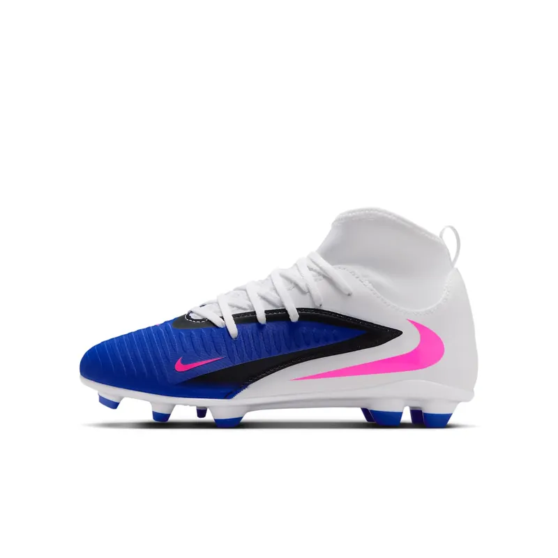 Nike Phantom 6 High Club MG Attack Pack “Racer Blue / White / Pink Blast” | HQ2022-446