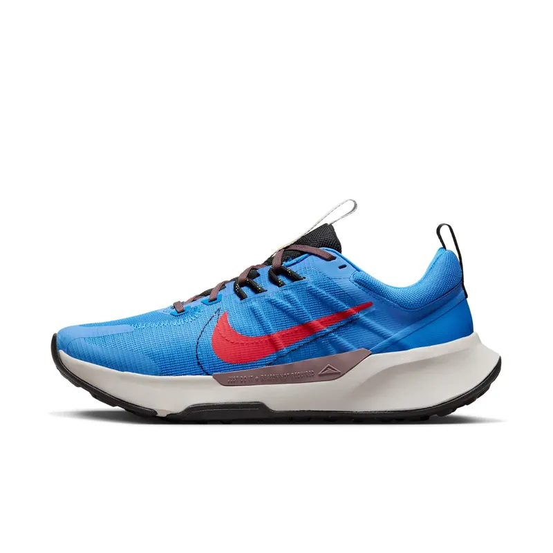Nike Juniper Trail 2 Light Photo Blue Plum Eclipse Vivid Sulfur Track Red | DM0822-402