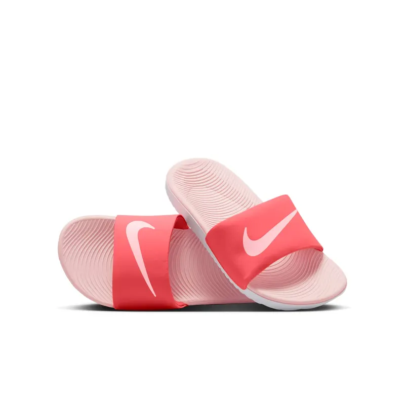 Nike Kawa Slide Magic Ember White Echo Pink | FJ8812-800