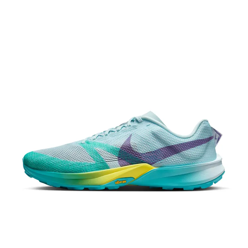 Nike ReactX Terra Kiger 10 Glacier Blue Dusty Cactus Opti Yellow Field Purple | FV3929-400
